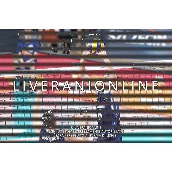 SZCZECIN, AZOTY ARENA 27.08.2017 CEV MISTRZOSTWA EUROPY W PILCE SIATKOWEJ MEZCZYZN LOTTO EUROVOLLEY POLAND 2017 SLOWACJA - WLOCHY CEV MENS VOLLEYBALL EUROPEAN CHAMPIONSHIP LOTTO EUROVOLLEY POLAND 2017 SLOWACJA - WLOCHY NZ SIMONE GIANNELLI FOT. KRZYSZTOF CICHOMSKI / NEWSPIX.PL --- Newspix.pl AG ALDO LIVERANI SAS *** Local Caption *** www.newspix.pl mail us: info@newspix.pl call us: 0048 022 23 22 222 --- Polish Picture Agency by Ringier Axel Springer Poland