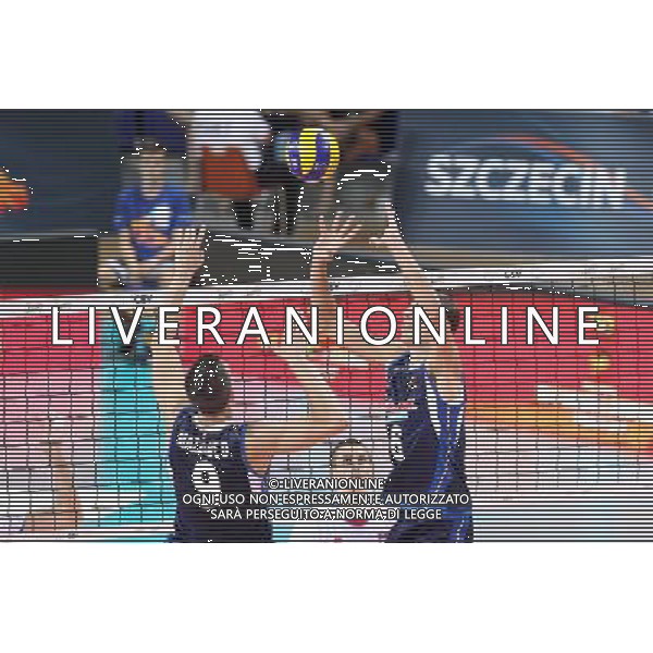 SZCZECIN, AZOTY ARENA 27.08.2017 CEV MISTRZOSTWA EUROPY W PILCE SIATKOWEJ MEZCZYZN LOTTO EUROVOLLEY POLAND 2017 SLOWACJA - WLOCHY CEV MENS VOLLEYBALL EUROPEAN CHAMPIONSHIP LOTTO EUROVOLLEY POLAND 2017 SLOWACJA - WLOCHY NZ DANIELE MAZZONE, SIMONE GIANNELLI FOT. KRZYSZTOF CICHOMSKI / NEWSPIX.PL --- Newspix.pl AG ALDO LIVERANI SAS *** Local Caption *** www.newspix.pl mail us: info@newspix.pl call us: 0048 022 23 22 222 --- Polish Picture Agency by Ringier Axel Springer Poland
