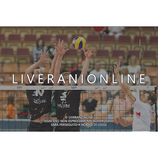 KATOWICE 27.08.2017 SPORT SIATKOWKA CEV MISTRZOSTWA EUROPY W PILCE SIATKOWEJ MEZCZYZN LOTTO EUROVOLLEY POLAND 2017 CEV VOLLEYBALL EUROPEAN CHAMPIONSHIP MEN BELGIUM - TURKEY BELGIA - TURCJA NZ. SIMON VAN DE VOORDE (BEL) SAM DEROO (BEL) FOT. MICHAL CHWIEDUK / FOKUSMEDIA.COM.PL/NEWSPIX.PL --- Newspix.pl AG ALDO LIVERANI SAS *** Local Caption *** www.newspix.pl mail us: info@newspix.pl call us: 0048 022 23 22 222 --- Polish Picture Agency by Ringier Axel Springer Poland