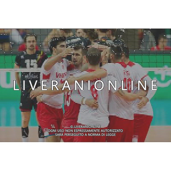 KATOWICE 27.08.2017 SPORT SIATKOWKA CEV MISTRZOSTWA EUROPY W PILCE SIATKOWEJ MEZCZYZN LOTTO EUROVOLLEY POLAND 2017 CEV VOLLEYBALL EUROPEAN CHAMPIONSHIP MEN BELGIUM - TURKEY BELGIA - TURCJA NZ. RADOSC TURCJA FOT. MICHAL CHWIEDUK / FOKUSMEDIA.COM.PL/NEWSPIX.PL --- Newspix.pl AG ALDO LIVERANI SAS *** Local Caption *** www.newspix.pl mail us: info@newspix.pl call us: 0048 022 23 22 222 --- Polish Picture Agency by Ringier Axel Springer Poland