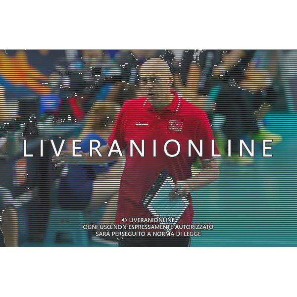 KATOWICE 27.08.2017 SPORT SIATKOWKA CEV MISTRZOSTWA EUROPY W PILCE SIATKOWEJ MEZCZYZN LOTTO EUROVOLLEY POLAND 2017 CEV VOLLEYBALL EUROPEAN CHAMPIONSHIP MEN BELGIUM - TURKEY BELGIA - TURCJA NZ. EMANUELE ZANINI TRENER HEAD COACH (TUR) FOT. MICHAL CHWIEDUK / FOKUSMEDIA.COM.PL/NEWSPIX.PL --- Newspix.pl AG ALDO LIVERANI SAS *** Local Caption *** www.newspix.pl mail us: info@newspix.pl call us: 0048 022 23 22 222 --- Polish Picture Agency by Ringier Axel Springer Poland