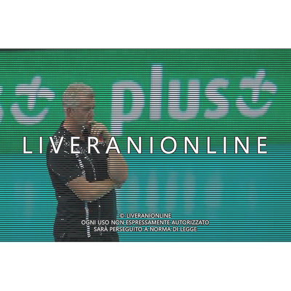KATOWICE 27.08.2017 SPORT SIATKOWKA CEV MISTRZOSTWA EUROPY W PILCE SIATKOWEJ MEZCZYZN LOTTO EUROVOLLEY POLAND 2017 CEV VOLLEYBALL EUROPEAN CHAMPIONSHIP MEN BELGIUM - TURKEY BELGIA - TURCJA NZ. VITAL HEYNEN TRENER HEAD COACH (BEL) FOT. MICHAL CHWIEDUK / FOKUSMEDIA.COM.PL/NEWSPIX.PL --- Newspix.pl AG ALDO LIVERANI SAS