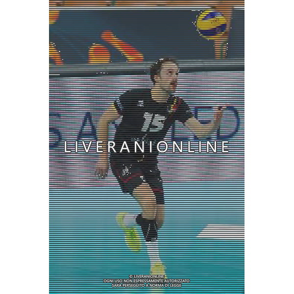 KATOWICE 27.08.2017 SPORT SIATKOWKA CEV MISTRZOSTWA EUROPY W PILCE SIATKOWEJ MEZCZYZN LOTTO EUROVOLLEY POLAND 2017 CEV VOLLEYBALL EUROPEAN CHAMPIONSHIP MEN BELGIUM - TURKEY BELGIA - TURCJA NZ. STIJN DHULST (BEL) FOT. MICHAL CHWIEDUK / FOKUSMEDIA.COM.PL/NEWSPIX.PL --- Newspix.pl AG ALDO LIVERANI SAS