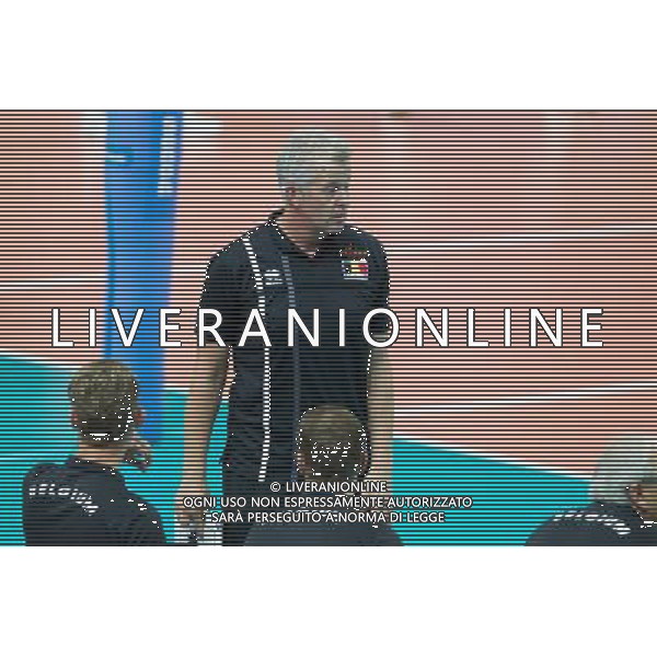 KATOWICE 27.08.2017 SPORT SIATKOWKA CEV MISTRZOSTWA EUROPY W PILCE SIATKOWEJ MEZCZYZN LOTTO EUROVOLLEY POLAND 2017 CEV VOLLEYBALL EUROPEAN CHAMPIONSHIP MEN BELGIUM - TURKEY BELGIA - TURCJA NZ. VITAL HEYNEN TRENER HEAD COACH (BEL) FOT. MICHAL CHWIEDUK / FOKUSMEDIA.COM.PL/NEWSPIX.PL --- Newspix.pl AG ALDO LIVERANI SAS
