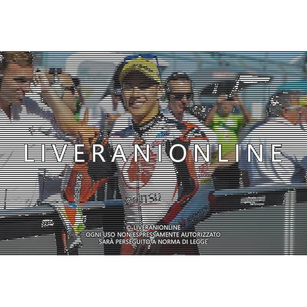 27.08.2017. Circuito di Silverstone, Towcester, Gran Bretagna.Takaaka Nakagami FOTO G.PIAZZOLLA-AG ALDO LIVERANI SAS