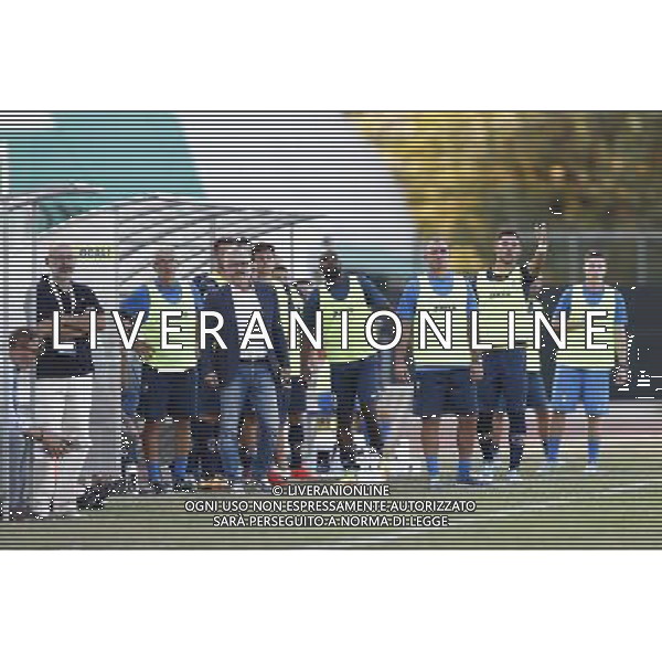 Santarcangelo - Pordenone Campionato di calcio Serie C girone B 27/08/2017 nella foto: protesta del santarcangelo ©Claudio Zamagni/Agenzia Aldo Liverani 