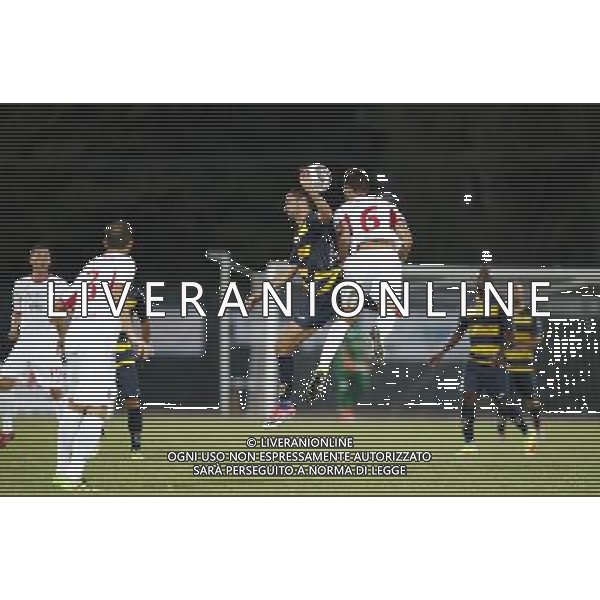 Santarcangelo - Pordenone Campionato di calcio Serie C girone B 27/08/2017 nella foto: Parodi Giulio Bondioli Andrea ©Claudio Zamagni/Agenzia Aldo Liverani 