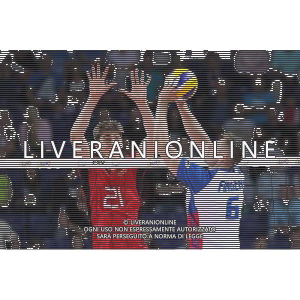 SZCZECIN, AZOTY ARENA 27.08.2017 CEV MISTRZOSTWA EUROPY W PILCE SIATKOWEJ MEZCZYZN LOTTO EUROVOLLEY POLAND 2017 CZECHY - NIEMCY CEV MENS VOLLEYBALL EUROPEAN CHAMPIONSHIP LOTTO EUROVOLLEY POLAND 2017 CZECH REPUBLIC - GERMANY NZ TOBIAS KRICK, MICHAL FINGER FOT. KRZYSZTOF CICHOMSKI / NEWSPIX.PL --- Newspix.pl AG ALDO LIVERANI SAS *** Local Caption *** www.newspix.pl mail us: info@newspix.pl call us: 0048 022 23 22 222 --- Polish Picture Agency by Ringier Axel Springer Poland