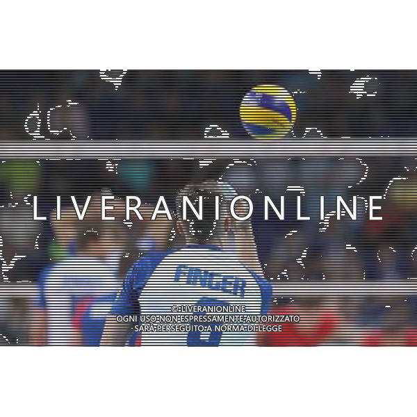 SZCZECIN, AZOTY ARENA 27.08.2017 CEV MISTRZOSTWA EUROPY W PILCE SIATKOWEJ MEZCZYZN LOTTO EUROVOLLEY POLAND 2017 CZECHY - NIEMCY CEV MENS VOLLEYBALL EUROPEAN CHAMPIONSHIP LOTTO EUROVOLLEY POLAND 2017 CZECH REPUBLIC - GERMANY NZ MICHAL FINGER FOT. KRZYSZTOF CICHOMSKI / NEWSPIX.PL --- Newspix.pl AG ALDO LIVERANI SAS *** Local Caption *** www.newspix.pl mail us: info@newspix.pl call us: 0048 022 23 22 222 --- Polish Picture Agency by Ringier Axel Springer Poland