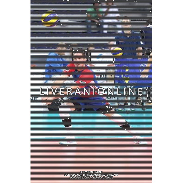 SZCZECIN, AZOTY ARENA 27.08.2017 CEV MISTRZOSTWA EUROPY W PILCE SIATKOWEJ MEZCZYZN LOTTO EUROVOLLEY POLAND 2017 CZECHY - NIEMCY CEV MENS VOLLEYBALL EUROPEAN CHAMPIONSHIP LOTTO EUROVOLLEY POLAND 2017 CZECH REPUBLIC - GERMANY NZ MARTIN KRYSTOF FOT. KRZYSZTOF CICHOMSKI / NEWSPIX.PL --- Newspix.pl AG ALDO LIVERANI SAS *** Local Caption *** www.newspix.pl mail us: info@newspix.pl call us: 0048 022 23 22 222 --- Polish Picture Agency by Ringier Axel Springer Poland