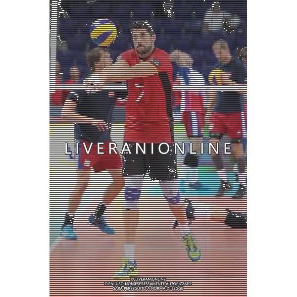 SZCZECIN, AZOTY ARENA 27.08.2017 CEV MISTRZOSTWA EUROPY W PILCE SIATKOWEJ MEZCZYZN LOTTO EUROVOLLEY POLAND 2017 CZECHY - NIEMCY CEV MENS VOLLEYBALL EUROPEAN CHAMPIONSHIP LOTTO EUROVOLLEY POLAND 2017 CZECH REPUBLIC - GERMANY NZ MICHAEL ANDREI FOT. KRZYSZTOF CICHOMSKI / NEWSPIX.PL --- Newspix.pl AG ALDO LIVERANI SAS *** Local Caption *** www.newspix.pl mail us: info@newspix.pl call us: 0048 022 23 22 222 --- Polish Picture Agency by Ringier Axel Springer Poland