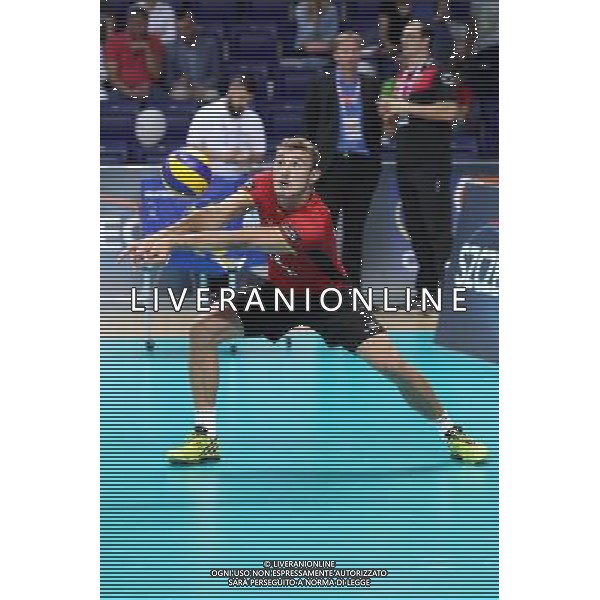 SZCZECIN, AZOTY ARENA 27.08.2017 CEV MISTRZOSTWA EUROPY W PILCE SIATKOWEJ MEZCZYZN LOTTO EUROVOLLEY POLAND 2017 CZECHY - NIEMCY CEV MENS VOLLEYBALL EUROPEAN CHAMPIONSHIP LOTTO EUROVOLLEY POLAND 2017 CZECH REPUBLIC - GERMANY NZ MORITZ KARLITZEK FOT. KRZYSZTOF CICHOMSKI / NEWSPIX.PL --- Newspix.pl AG ALDO LIVERANI SAS *** Local Caption *** www.newspix.pl mail us: info@newspix.pl call us: 0048 022 23 22 222 --- Polish Picture Agency by Ringier Axel Springer Poland