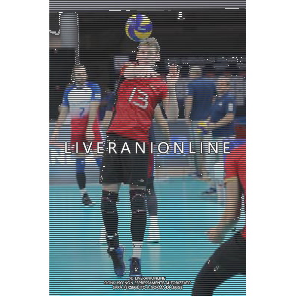 SZCZECIN, AZOTY ARENA 27.08.2017 CEV MISTRZOSTWA EUROPY W PILCE SIATKOWEJ MEZCZYZN LOTTO EUROVOLLEY POLAND 2017 CZECHY - NIEMCY CEV MENS VOLLEYBALL EUROPEAN CHAMPIONSHIP LOTTO EUROVOLLEY POLAND 2017 CZECH REPUBLIC - GERMANY NZ SIMON HIRSCH FOT. KRZYSZTOF CICHOMSKI / NEWSPIX.PL --- Newspix.pl AG ALDO LIVERANI SAS *** Local Caption *** www.newspix.pl mail us: info@newspix.pl call us: 0048 022 23 22 222 --- Polish Picture Agency by Ringier Axel Springer Poland