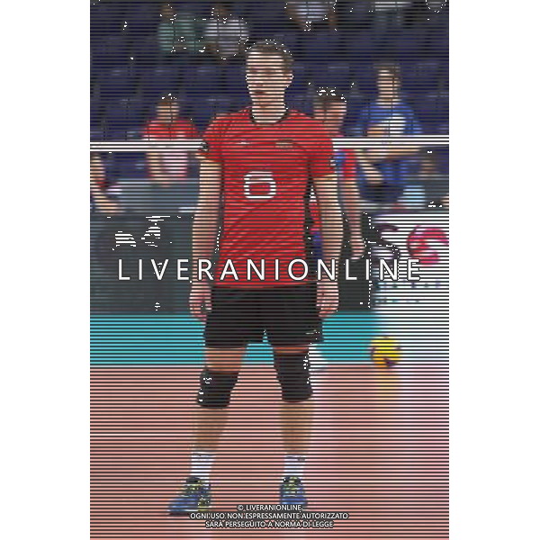 SZCZECIN, AZOTY ARENA 27.08.2017 CEV MISTRZOSTWA EUROPY W PILCE SIATKOWEJ MEZCZYZN LOTTO EUROVOLLEY POLAND 2017 CZECHY - NIEMCY CEV MENS VOLLEYBALL EUROPEAN CHAMPIONSHIP LOTTO EUROVOLLEY POLAND 2017 CZECH REPUBLIC - GERMANY NZ DENYS KALIBERDA FOT. KRZYSZTOF CICHOMSKI / NEWSPIX.PL --- Newspix.pl AG ALDO LIVERANI SAS *** Local Caption *** www.newspix.pl mail us: info@newspix.pl call us: 0048 022 23 22 222 --- Polish Picture Agency by Ringier Axel Springer Poland