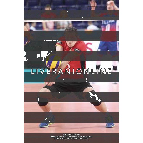 SZCZECIN, AZOTY ARENA 27.08.2017 CEV MISTRZOSTWA EUROPY W PILCE SIATKOWEJ MEZCZYZN LOTTO EUROVOLLEY POLAND 2017 CZECHY - NIEMCY CEV MENS VOLLEYBALL EUROPEAN CHAMPIONSHIP LOTTO EUROVOLLEY POLAND 2017 CZECH REPUBLIC - GERMANY NZ DENYS KALIBERDA FOT. KRZYSZTOF CICHOMSKI / NEWSPIX.PL --- Newspix.pl AG ALDO LIVERANI SAS *** Local Caption *** www.newspix.pl mail us: info@newspix.pl call us: 0048 022 23 22 222 --- Polish Picture Agency by Ringier Axel Springer Poland