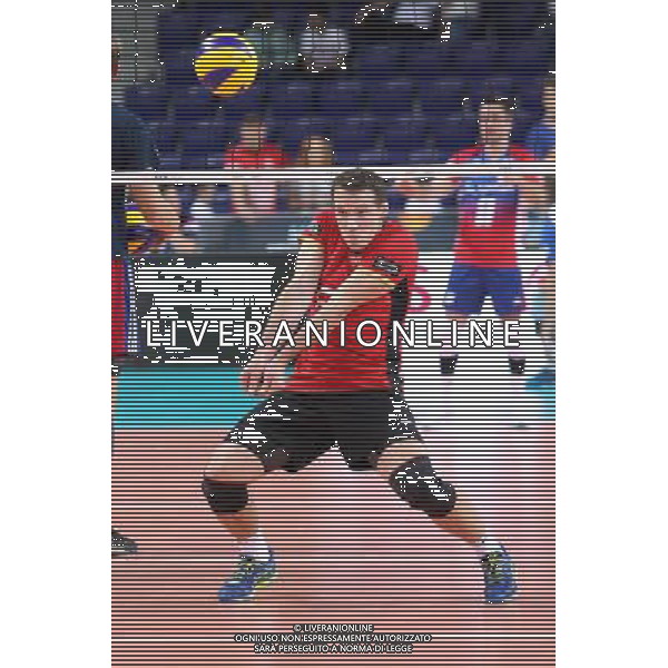 SZCZECIN, AZOTY ARENA 27.08.2017 CEV MISTRZOSTWA EUROPY W PILCE SIATKOWEJ MEZCZYZN LOTTO EUROVOLLEY POLAND 2017 CZECHY - NIEMCY CEV MENS VOLLEYBALL EUROPEAN CHAMPIONSHIP LOTTO EUROVOLLEY POLAND 2017 CZECH REPUBLIC - GERMANY NZ DENYS KALIBERDA FOT. KRZYSZTOF CICHOMSKI / NEWSPIX.PL --- Newspix.pl AG ALDO LIVERANI SAS *** Local Caption *** www.newspix.pl mail us: info@newspix.pl call us: 0048 022 23 22 222 --- Polish Picture Agency by Ringier Axel Springer Poland