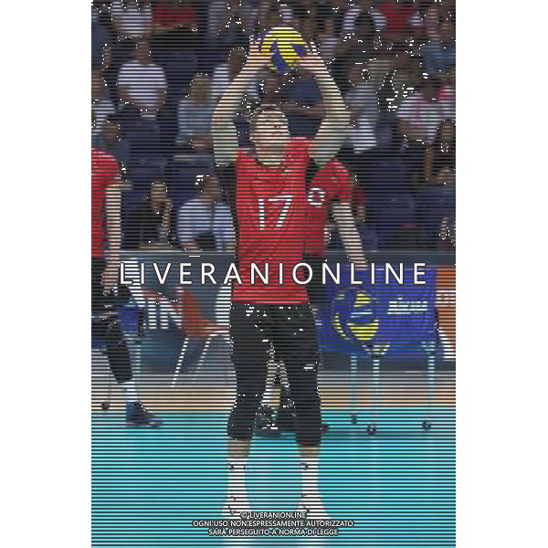 SZCZECIN, AZOTY ARENA 27.08.2017 CEV MISTRZOSTWA EUROPY W PILCE SIATKOWEJ MEZCZYZN LOTTO EUROVOLLEY POLAND 2017 CZECHY - NIEMCY CEV MENS VOLLEYBALL EUROPEAN CHAMPIONSHIP LOTTO EUROVOLLEY POLAND 2017 CZECH REPUBLIC - GERMANY NZ JAN ZIMMERMANN FOT. KRZYSZTOF CICHOMSKI / NEWSPIX.PL --- Newspix.pl AG ALDO LIVERANI SAS *** Local Caption *** www.newspix.pl mail us: info@newspix.pl call us: 0048 022 23 22 222 --- Polish Picture Agency by Ringier Axel Springer Poland