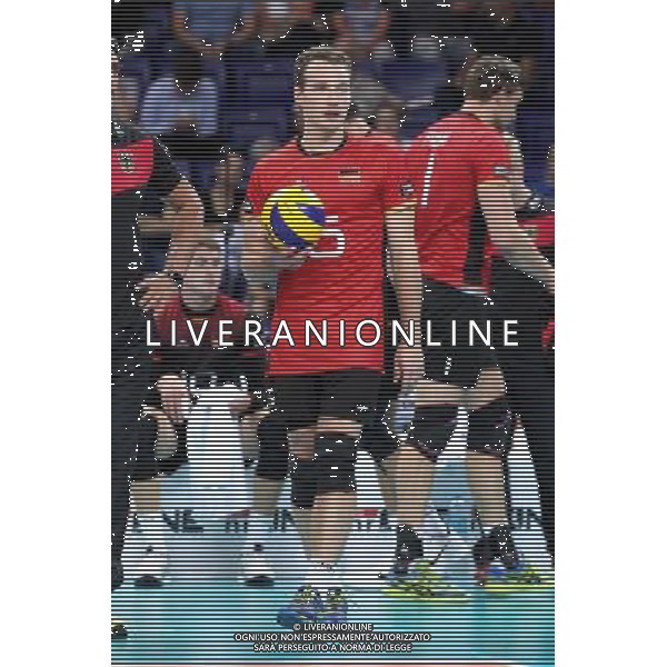 SZCZECIN, AZOTY ARENA 27.08.2017 CEV MISTRZOSTWA EUROPY W PILCE SIATKOWEJ MEZCZYZN LOTTO EUROVOLLEY POLAND 2017 CZECHY - NIEMCY CEV MENS VOLLEYBALL EUROPEAN CHAMPIONSHIP LOTTO EUROVOLLEY POLAND 2017 CZECH REPUBLIC - GERMANY NZ DENYS KALIBERDA FOT. KRZYSZTOF CICHOMSKI / NEWSPIX.PL --- Newspix.pl AG ALDO LIVERANI SAS *** Local Caption *** www.newspix.pl mail us: info@newspix.pl call us: 0048 022 23 22 222 --- Polish Picture Agency by Ringier Axel Springer Poland