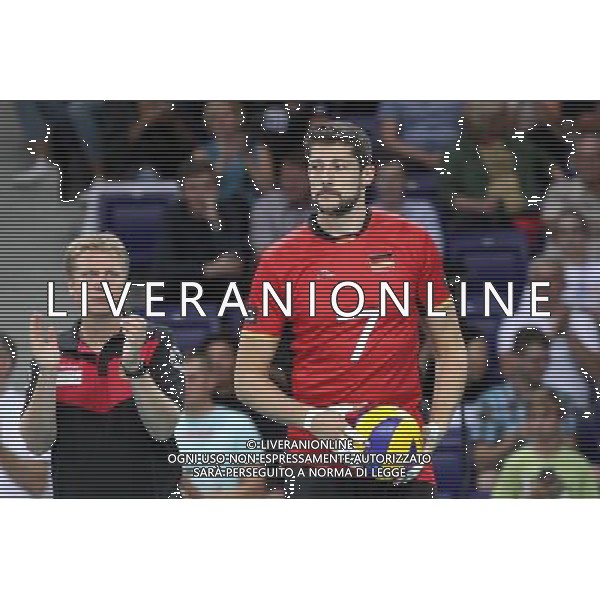 SZCZECIN, AZOTY ARENA 27.08.2017 CEV MISTRZOSTWA EUROPY W PILCE SIATKOWEJ MEZCZYZN LOTTO EUROVOLLEY POLAND 2017 CZECHY - NIEMCY CEV MENS VOLLEYBALL EUROPEAN CHAMPIONSHIP LOTTO EUROVOLLEY POLAND 2017 CZECH REPUBLIC - GERMANY NZ MICHAEL ANDREI FOT. KRZYSZTOF CICHOMSKI / NEWSPIX.PL --- Newspix.pl AG ALDO LIVERANI SAS *** Local Caption *** www.newspix.pl mail us: info@newspix.pl call us: 0048 022 23 22 222 --- Polish Picture Agency by Ringier Axel Springer Poland