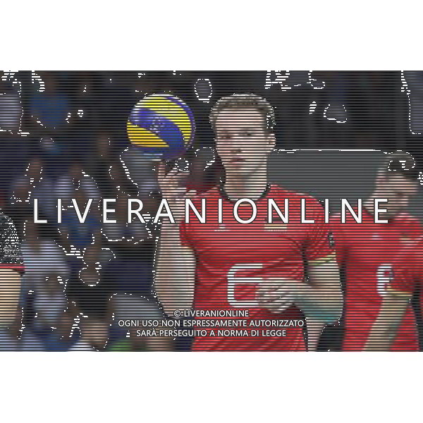 SZCZECIN, AZOTY ARENA 27.08.2017 CEV MISTRZOSTWA EUROPY W PILCE SIATKOWEJ MEZCZYZN LOTTO EUROVOLLEY POLAND 2017 CZECHY - NIEMCY CEV MENS VOLLEYBALL EUROPEAN CHAMPIONSHIP LOTTO EUROVOLLEY POLAND 2017 CZECH REPUBLIC - GERMANY NZ DENYS KALIBERDA FOT. KRZYSZTOF CICHOMSKI / NEWSPIX.PL --- Newspix.pl AG ALDO LIVERANI SAS *** Local Caption *** www.newspix.pl mail us: info@newspix.pl call us: 0048 022 23 22 222 --- Polish Picture Agency by Ringier Axel Springer Poland