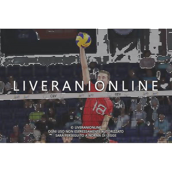 SZCZECIN, AZOTY ARENA 27.08.2017 CEV MISTRZOSTWA EUROPY W PILCE SIATKOWEJ MEZCZYZN LOTTO EUROVOLLEY POLAND 2017 CZECHY - NIEMCY CEV MENS VOLLEYBALL EUROPEAN CHAMPIONSHIP LOTTO EUROVOLLEY POLAND 2017 CZECH REPUBLIC - GERMANY NZ NOAH BAXPOEHLER FOT. KRZYSZTOF CICHOMSKI / NEWSPIX.PL --- Newspix.pl AG ALDO LIVERANI SAS *** Local Caption *** www.newspix.pl mail us: info@newspix.pl call us: 0048 022 23 22 222 --- Polish Picture Agency by Ringier Axel Springer Poland