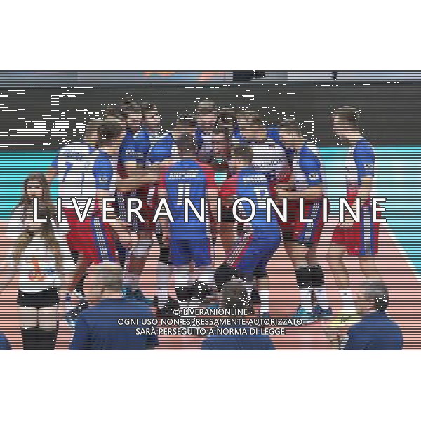 SZCZECIN, AZOTY ARENA 27.08.2017 CEV MISTRZOSTWA EUROPY W PILCE SIATKOWEJ MEZCZYZN LOTTO EUROVOLLEY POLAND 2017 CZECHY - NIEMCY CEV MENS VOLLEYBALL EUROPEAN CHAMPIONSHIP LOTTO EUROVOLLEY POLAND 2017 CZECH REPUBLIC - GERMANY NZ REPREZENTACJA CZECH / TEAM OF CZECH REPUBLIC FOT. KRZYSZTOF CICHOMSKI / NEWSPIX.PL --- Newspix.pl AG ALDO LIVERANI SAS *** Local Caption *** www.newspix.pl mail us: info@newspix.pl call us: 0048 022 23 22 222 --- Polish Picture Agency by Ringier Axel Springer Poland