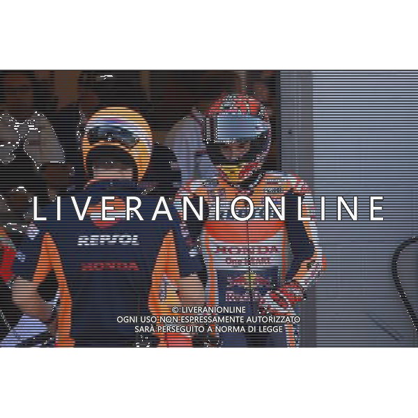 Silverstone United Kingdom 25.08.2017 Twelfth round MotoGP 2017 at the Silverstone Circuit, Marc Marquez (Repsol Honda) photoPSP / Newspix.pl --- Newspix.pl POLAND OUT!!! AG ALDO LIVERANI SAS *** Local Caption *** www.newspix.pl mail us: info@newspix.pl call us: 0048 022 23 22 222 --- Polish Picture Agency by Ringier Axel Springer Poland