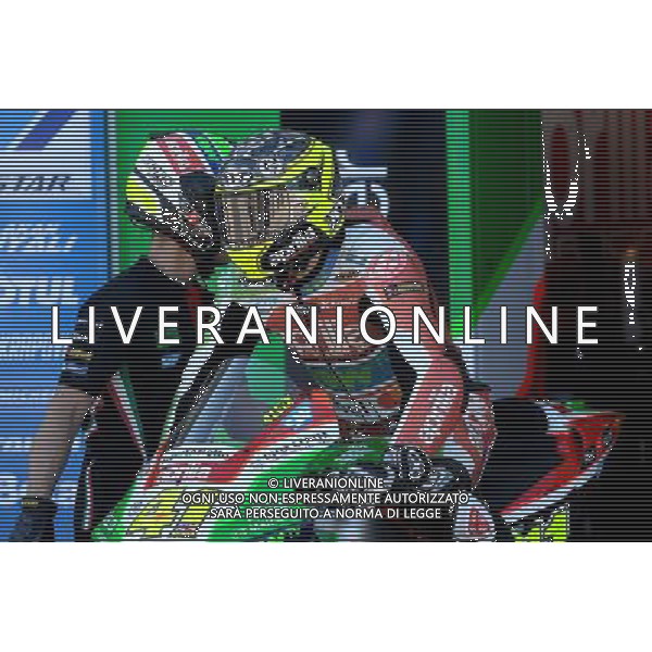 Silverstone United Kingdom 25.08.2017 Twelfth round MotoGP 2017 at the Silverstone Circuit, Aleix Espargaro (Aprilia Racing Team Gresini) photoPSP / Newspix.pl --- Newspix.pl POLAND OUT!!! AG ALDO LIVERANI SAS *** Local Caption *** www.newspix.pl mail us: info@newspix.pl call us: 0048 022 23 22 222 --- Polish Picture Agency by Ringier Axel Springer Poland