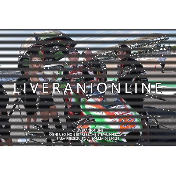 Silverstone United Kingdom 25.08.2017 Twelfth round MotoGP 2017 at the Silverstone Circuit, Sam Lowes (Aprilia Racing Team Gresini) photoPSP / Newspix.pl --- Newspix.pl POLAND OUT!!! *** Local Caption *** www.newspix.pl mail us: info@newspix.pl call us: 0048 022 23 22 222 --- Polish Picture Agency by Ringier Axel Springer Poland AG ALDO LIVERANI SAS *** Local Caption *** www.newspix.pl mail us: info@newspix.pl call us: 0048 022 23 22 222 --- Polish Picture Agency by Ringier Axel Springer Poland