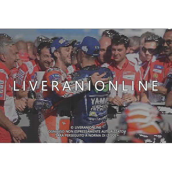 Silverstone United Kingdom 25.08.2017 Twelfth round MotoGP 2017 at the Silverstone Circuit, Andrea Dovizioso (Ducati Racing Team) photoPSP / Newspix.pl --- Newspix.pl POLAND OUT!!! AG ALDO LIVERANI SAS *** Local Caption *** www.newspix.pl mail us: info@newspix.pl call us: 0048 022 23 22 222 --- Polish Picture Agency by Ringier Axel Springer Poland