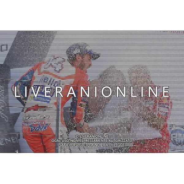 Silverstone United Kingdom 25.08.2017 Twelfth round MotoGP 2017 at the Silverstone Circuit, Andrea Dovizioso (Ducati Racing Team) photoPSP / Newspix.pl --- Newspix.pl POLAND OUT!!! AG ALDO LIVERANI SAS *** Local Caption *** www.newspix.pl mail us: info@newspix.pl call us: 0048 022 23 22 222 --- Polish Picture Agency by Ringier Axel Springer Poland