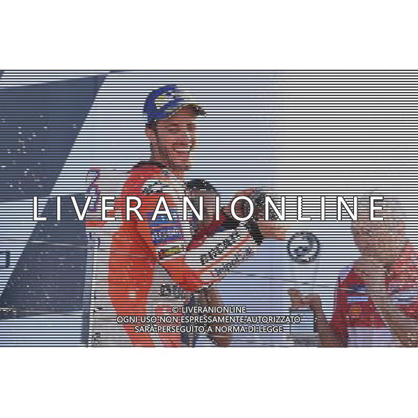 Silverstone United Kingdom 25.08.2017 Twelfth round MotoGP 2017 at the Silverstone Circuit, Andrea Dovizioso (Ducati Racing Team) photoPSP / Newspix.pl --- Newspix.pl POLAND OUT!!! AG ALDO LIVERANI SAS *** Local Caption *** www.newspix.pl mail us: info@newspix.pl call us: 0048 022 23 22 222 --- Polish Picture Agency by Ringier Axel Springer Poland