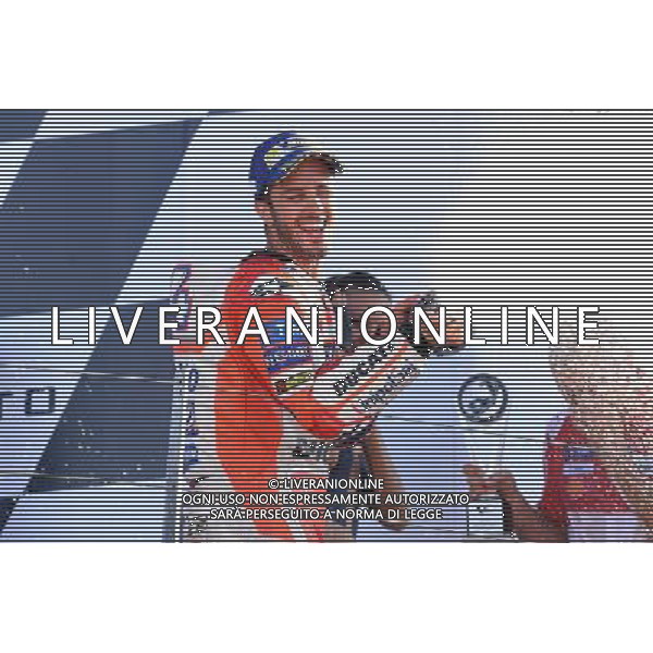 Silverstone United Kingdom 25.08.2017 Twelfth round MotoGP 2017 at the Silverstone Circuit, Andrea Dovizioso (Ducati Racing Team) photoPSP / Newspix.pl --- Newspix.pl POLAND OUT!!! AG ALDO LIVERANI SAS *** Local Caption *** www.newspix.pl mail us: info@newspix.pl call us: 0048 022 23 22 222 --- Polish Picture Agency by Ringier Axel Springer Poland