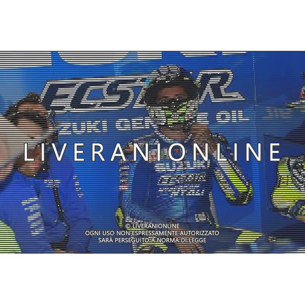 Silverstone United Kingdom 25.08.2017 Twelfth round MotoGP 2017 at the Silverstone Circuit, Andrea Iannone (Suzuki Ecstar) photoPSP / Newspix.pl --- Newspix.pl POLAND OUT!!! AG ALDO LIVERANI SAS *** Local Caption *** www.newspix.pl mail us: info@newspix.pl call us: 0048 022 23 22 222 --- Polish Picture Agency by Ringier Axel Springer Poland