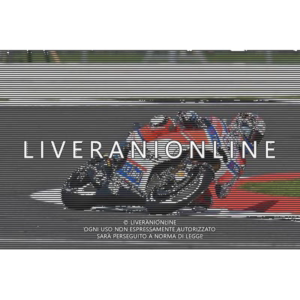 Silverstone United Kingdom 25.08.2017 Twelfth round MotoGP 2017 at the Silverstone Circuit, Andrea Dovizioso (Ducati Racing Team) photoPSP / Newspix.pl --- Newspix.pl POLAND OUT!!! AG ALDO LIVERANI SAS *** Local Caption *** www.newspix.pl mail us: info@newspix.pl call us: 0048 022 23 22 222 --- Polish Picture Agency by Ringier Axel Springer Poland