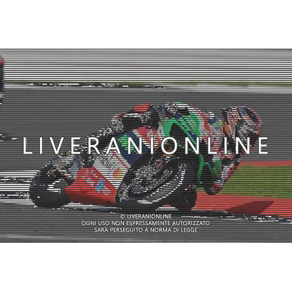 Silverstone United Kingdom 25.08.2017 Twelfth round MotoGP 2017 at the Silverstone Circuit, Sam Lowes (Aprilia Racing Team Gresini) photoPSP / Newspix.pl --- Newspix.pl POLAND OUT!!! AG ALDO LIVERANI SAS *** Local Caption *** www.newspix.pl mail us: info@newspix.pl call us: 0048 022 23 22 222 --- Polish Picture Agency by Ringier Axel Springer Poland