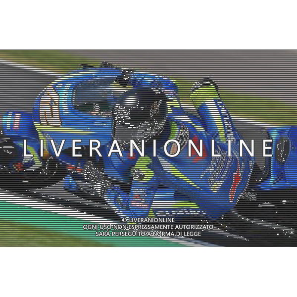 Silverstone United Kingdom 25.08.2017 Twelfth round MotoGP 2017 at the Silverstone Circuit, Alex Rins (Suzuki Ecstar) photoPSP / Newspix.pl --- Newspix.pl POLAND OUT!!! *** Local Caption *** www.newspix.pl mail us: info@newspix.pl call us: 0048 022 23 22 222 --- Polish Picture Agency by Ringier Axel Springer Poland AG ALDO LIVERANI SAS *** Local Caption *** www.newspix.pl mail us: info@newspix.pl call us: 0048 022 23 22 222 --- Polish Picture Agency by Ringier Axel Springer Poland