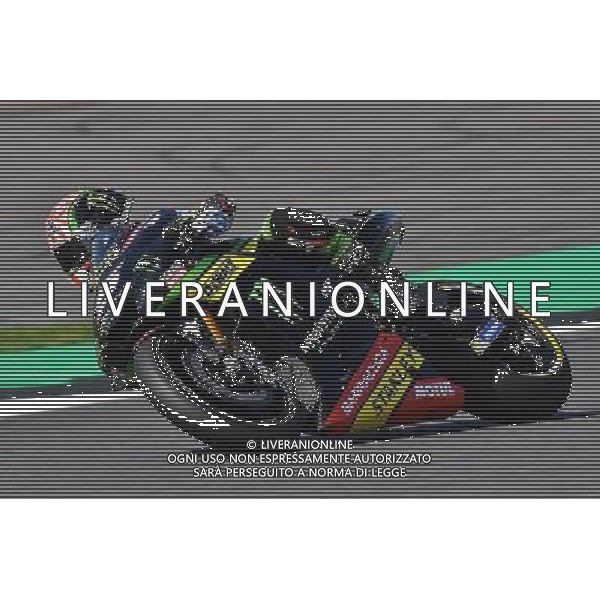 Silverstone United Kingdom 25.08.2017 Twelfth round MotoGP 2017 at the Silverstone Circuit, Johann Zarco (Monster Yamaha Tech3) photoPSP / Newspix.pl --- Newspix.pl POLAND OUT!!! *** Local Caption *** www.newspix.pl mail us: info@newspix.pl call us: 0048 022 23 22 222 --- Polish Picture Agency by Ringier Axel Springer Poland AG ALDO LIVERANI SAS *** Local Caption *** www.newspix.pl mail us: info@newspix.pl call us: 0048 022 23 22 222 --- Polish Picture Agency by Ringier Axel Springer Poland