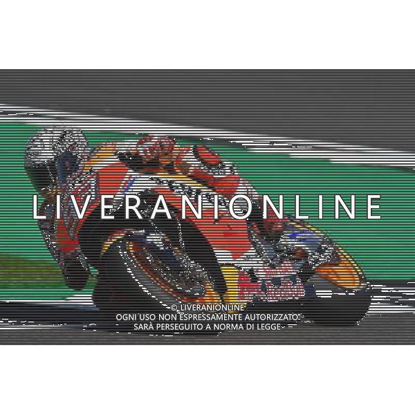 Silverstone United Kingdom 25.08.2017 Twelfth round MotoGP 2017 at the Silverstone Circuit, Marc Marquez (Repsol Honda) photoPSP / Newspix.pl --- Newspix.pl POLAND OUT!!! AG ALDO LIVERANI SAS *** Local Caption *** www.newspix.pl mail us: info@newspix.pl call us: 0048 022 23 22 222 --- Polish Picture Agency by Ringier Axel Springer Poland