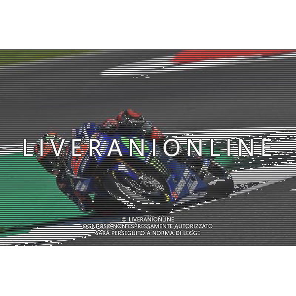 Silverstone United Kingdom 25.08.2017 Twelfth round MotoGP 2017 at the Silverstone Circuit, Maverick Vinales (Movistar Yamaha) photoPSP / Newspix.pl --- Newspix.pl POLAND OUT!!! *** Local Caption *** www.newspix.pl mail us: info@newspix.pl call us: 0048 022 23 22 222 --- Polish Picture Agency by Ringier Axel Springer Poland AG ALDO LIVERANI SAS *** Local Caption *** www.newspix.pl mail us: info@newspix.pl call us: 0048 022 23 22 222 --- Polish Picture Agency by Ringier Axel Springer Poland