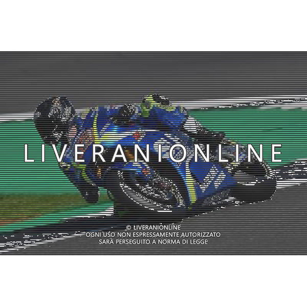 Silverstone United Kingdom 25.08.2017 Twelfth round MotoGP 2017 at the Silverstone Circuit, Alex Rins (Suzuki Ecstar) photoPSP / Newspix.pl --- Newspix.pl POLAND OUT!!! *** Local Caption *** www.newspix.pl mail us: info@newspix.pl call us: 0048 022 23 22 222 --- Polish Picture Agency by Ringier Axel Springer Poland AG ALDO LIVERANI SAS *** Local Caption *** www.newspix.pl mail us: info@newspix.pl call us: 0048 022 23 22 222 --- Polish Picture Agency by Ringier Axel Springer Poland