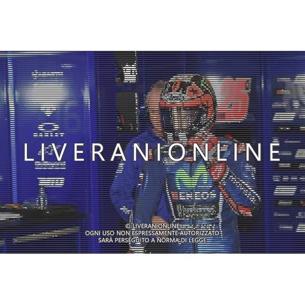 Silverstone United Kingdom 25.08.2017 Twelfth round MotoGP 2017 at the Silverstone Circuit, Maverick Vinales (Movistar Yamaha) photoPSP / Newspix.pl --- Newspix.pl POLAND OUT!!! *** Local Caption *** www.newspix.pl mail us: info@newspix.pl call us: 0048 022 23 22 222 --- Polish Picture Agency by Ringier Axel Springer Poland AG ALDO LIVERANI SAS *** Local Caption *** www.newspix.pl mail us: info@newspix.pl call us: 0048 022 23 22 222 --- Polish Picture Agency by Ringier Axel Springer Poland