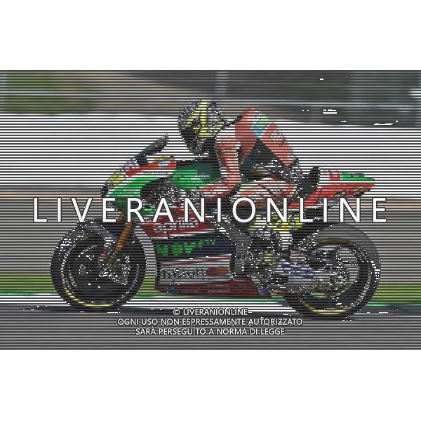 Silverstone United Kingdom 25.08.2017 Twelfth round MotoGP 2017 at the Silverstone Circuit, Aleix Espargaro (Aprilia Racing Team Gresini) photoPSP / Newspix.pl --- Newspix.pl POLAND OUT!!! *** Local Caption *** www.newspix.pl mail us: info@newspix.pl call us: 0048 022 23 22 222 --- Polish Picture Agency by Ringier Axel Springer Poland AG ALDO LIVERANI SAS *** Local Caption *** www.newspix.pl mail us: info@newspix.pl call us: 0048 022 23 22 222 --- Polish Picture Agency by Ringier Axel Springer Poland
