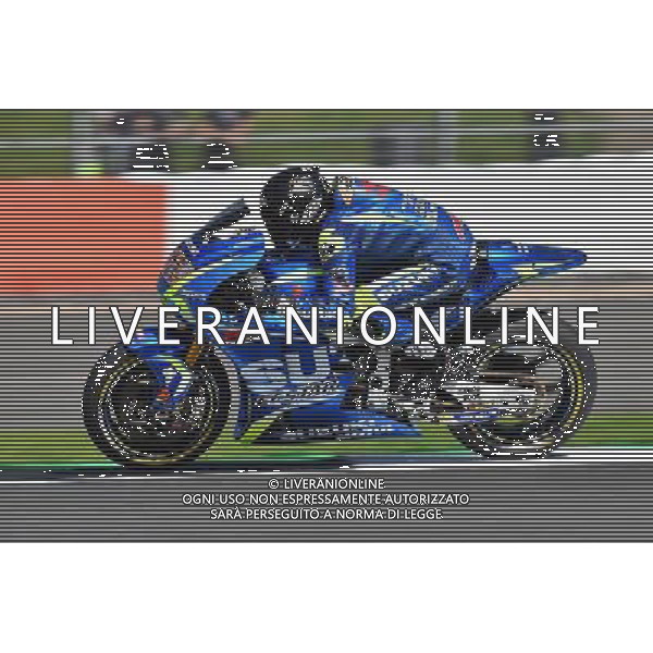 Silverstone United Kingdom 25.08.2017 Twelfth round MotoGP 2017 at the Silverstone Circuit, Alex Rins (Suzuki Ecstar) photoPSP / Newspix.pl --- Newspix.pl POLAND OUT!!! *** Local Caption *** www.newspix.pl mail us: info@newspix.pl call us: 0048 022 23 22 222 --- Polish Picture Agency by Ringier Axel Springer Poland AG ALDO LIVERANI SAS *** Local Caption *** www.newspix.pl mail us: info@newspix.pl call us: 0048 022 23 22 222 --- Polish Picture Agency by Ringier Axel Springer Poland
