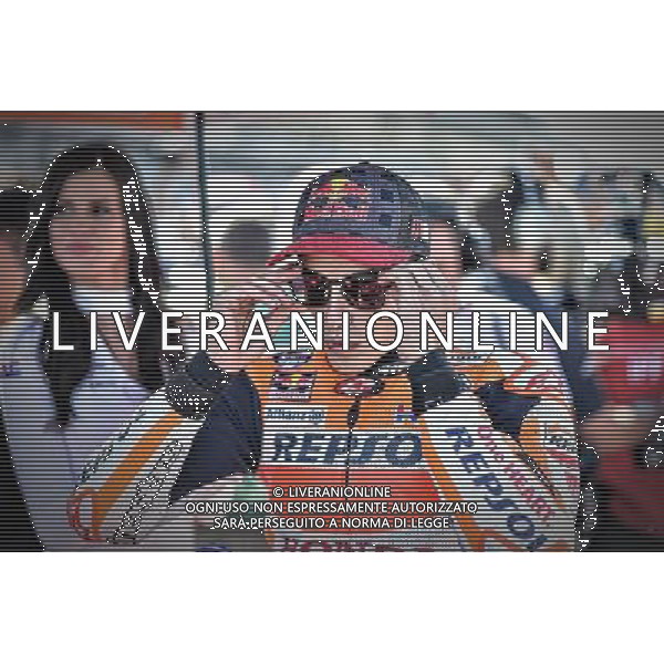 Silverstone United Kingdom 25.08.2017 Twelfth round MotoGP 2017 at the Silverstone Circuit, Marc Marquez (Repsol Honda) photoPSP / Newspix.pl --- Newspix.pl POLAND OUT!!! *** Local Caption *** www.newspix.pl mail us: info@newspix.pl call us: 0048 022 23 22 222 --- Polish Picture Agency by Ringier Axel Springer Poland AG ALDO LIVERANI SAS *** Local Caption *** www.newspix.pl mail us: info@newspix.pl call us: 0048 022 23 22 222 --- Polish Picture Agency by Ringier Axel Springer Poland