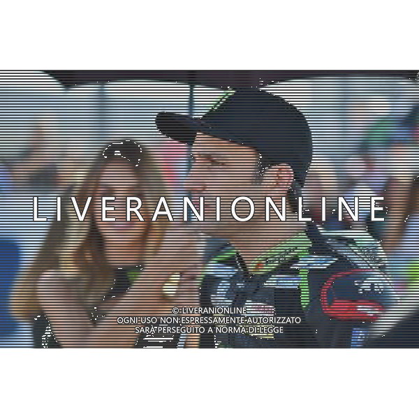 Silverstone United Kingdom 25.08.2017 Twelfth round MotoGP 2017 at the Silverstone Circuit, Johann Zarco (Monster Yamaha Tech3) photoPSP / Newspix.pl --- Newspix.pl POLAND OUT!!! *** Local Caption *** www.newspix.pl mail us: info@newspix.pl call us: 0048 022 23 22 222 --- Polish Picture Agency by Ringier Axel Springer Poland AG ALDO LIVERANI SAS *** Local Caption *** www.newspix.pl mail us: info@newspix.pl call us: 0048 022 23 22 222 --- Polish Picture Agency by Ringier Axel Springer Poland