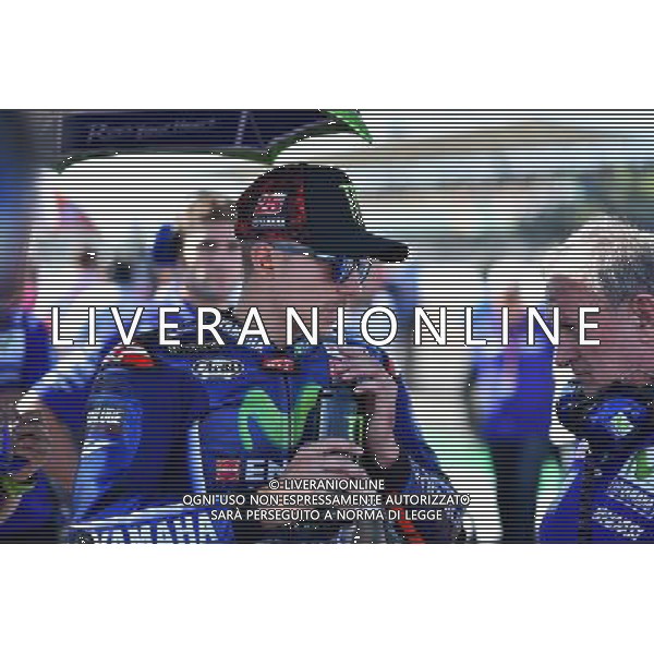 Silverstone United Kingdom 25.08.2017 Twelfth round MotoGP 2017 at the Silverstone Circuit, Maverick Vinales (Movistar Yamaha) photoPSP / Newspix.pl --- Newspix.pl POLAND OUT!!! *** Local Caption *** www.newspix.pl mail us: info@newspix.pl call us: 0048 022 23 22 222 --- Polish Picture Agency by Ringier Axel Springer Poland AG ALDO LIVERANI SAS *** Local Caption *** www.newspix.pl mail us: info@newspix.pl call us: 0048 022 23 22 222 --- Polish Picture Agency by Ringier Axel Springer Poland