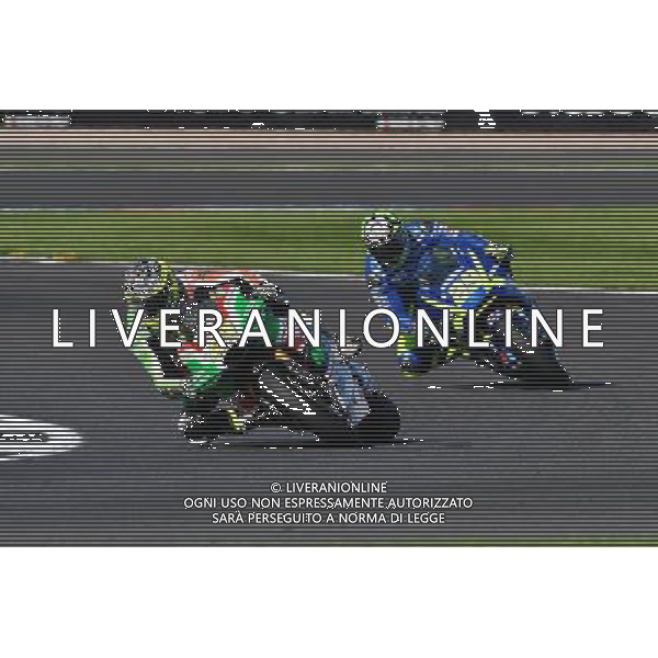 Silverstone United Kingdom 25.08.2017 Twelfth round MotoGP 2017 at the Silverstone Circuit, Aleix Espargaro (Aprilia Racing Team Gresini) photoPSP / Newspix.pl --- Newspix.pl POLAND OUT!!! *** Local Caption *** www.newspix.pl mail us: info@newspix.pl call us: 0048 022 23 22 222 --- Polish Picture Agency by Ringier Axel Springer Poland AG ALDO LIVERANI SAS *** Local Caption *** www.newspix.pl mail us: info@newspix.pl call us: 0048 022 23 22 222 --- Polish Picture Agency by Ringier Axel Springer Poland