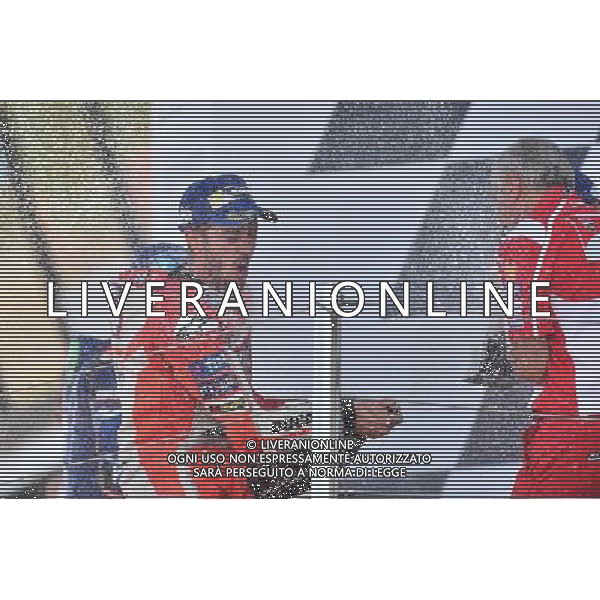 Silverstone United Kingdom 25.08.2017 Twelfth round MotoGP 2017 at the Silverstone Circuit, Andrea Dovizioso (Ducati Racing Team) photoPSP / Newspix.pl --- Newspix.pl POLAND OUT!!! AG ALDO LIVERANI SAS *** Local Caption *** www.newspix.pl mail us: info@newspix.pl call us: 0048 022 23 22 222 --- Polish Picture Agency by Ringier Axel Springer Poland