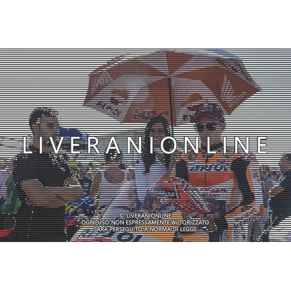 27.08.2017 Circuito di Silverstone, Towcester, Grand Bretagna. Marc Marquez foto g.piazzolla-ag aldo liverani sas